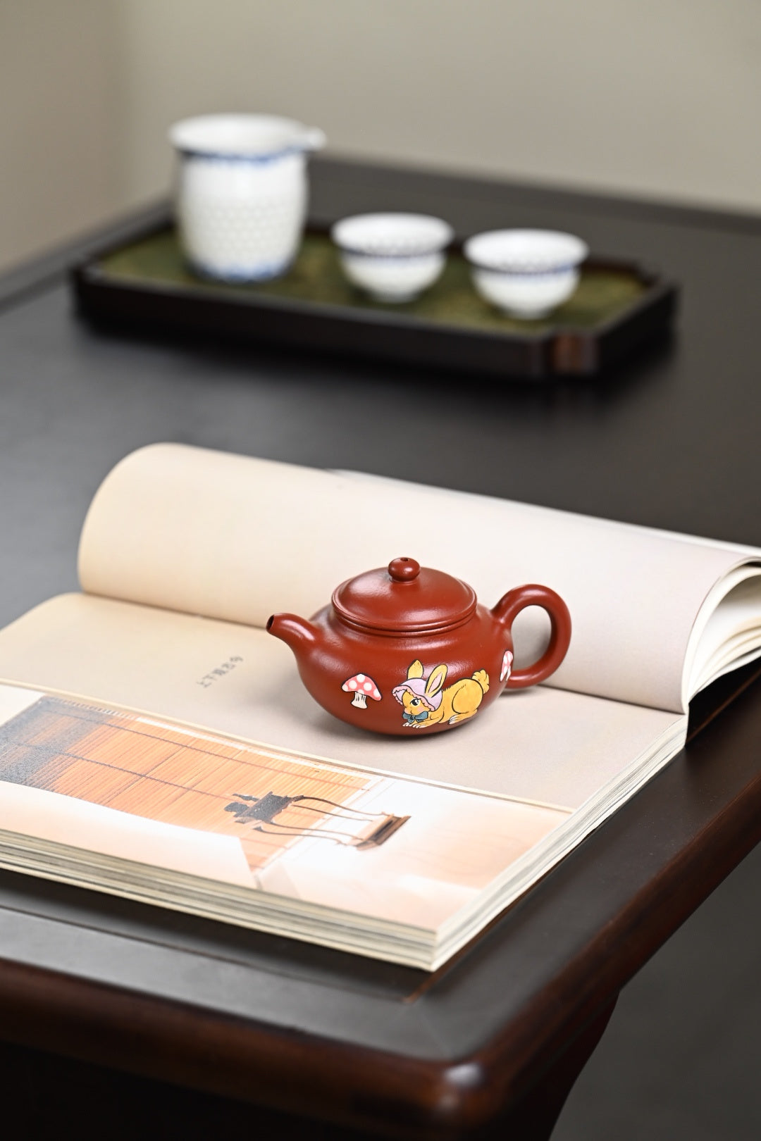 『仿古』 极品皱皮朱泥·容量130cc·9孔出水·王老师（国家级工艺美术师）