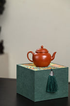 『宫灯』 极品皱皮朱泥·容量150cc·9孔出水·王老师（国家级工艺美术师）