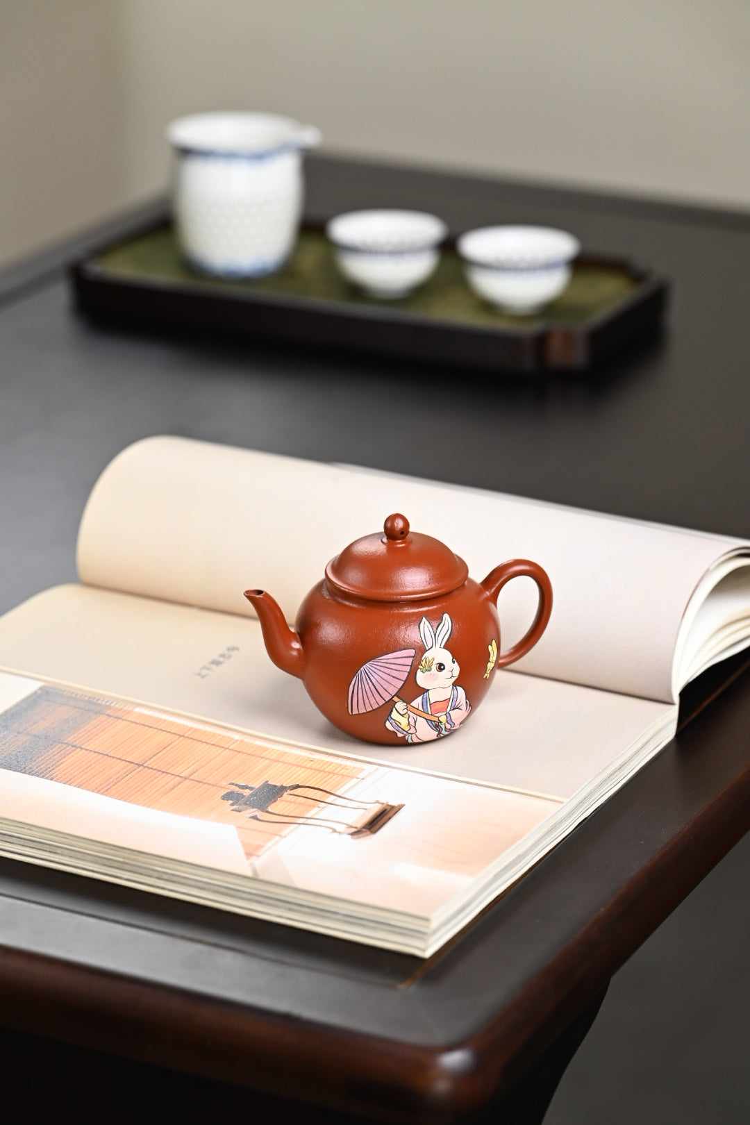 『宫灯』 极品皱皮朱泥·容量150cc·9孔出水·王老师（国家级工艺美术师）