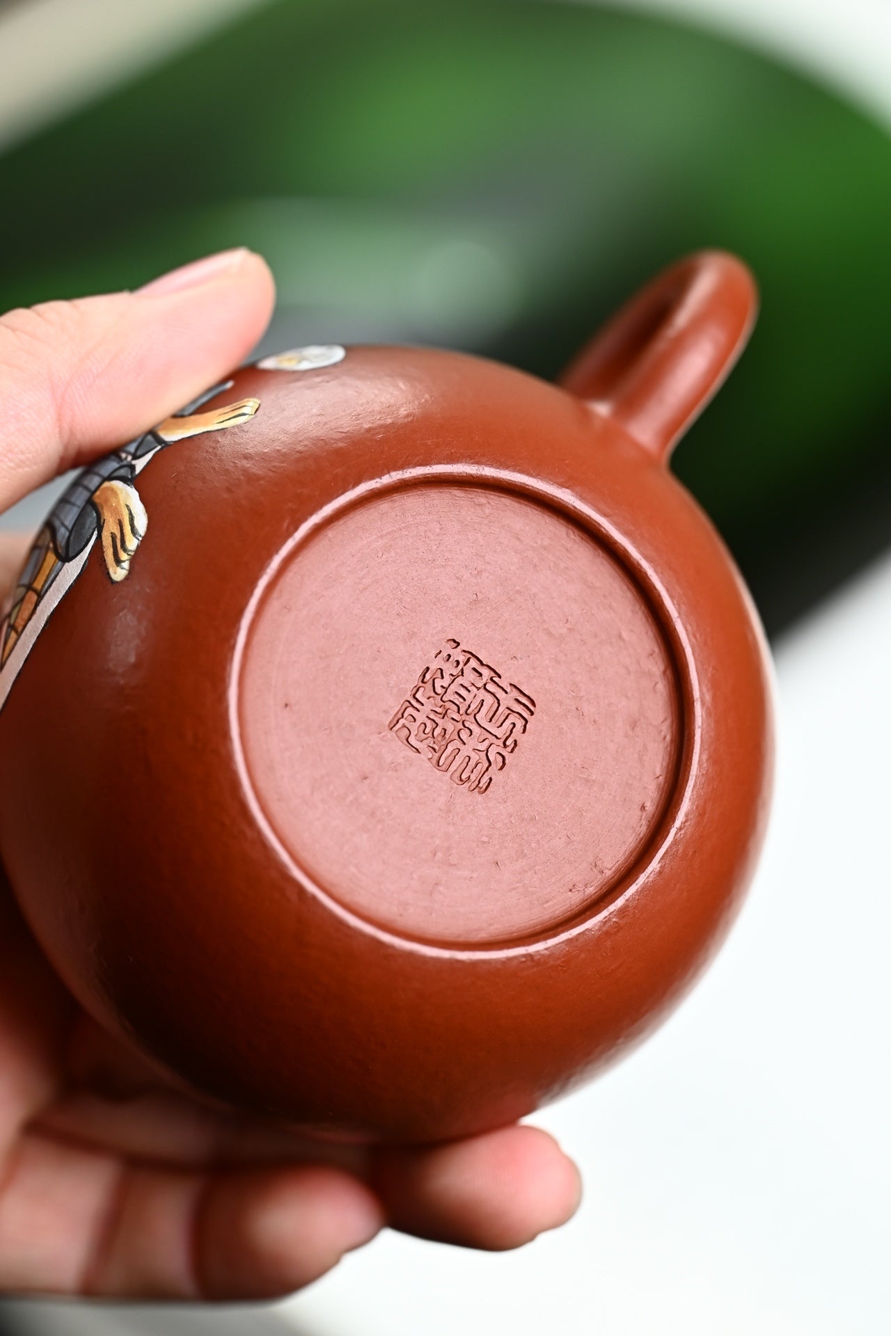『文旦』 极品皱皮朱泥·容量130cc·9孔出水·王老师（国家级工艺美术师）