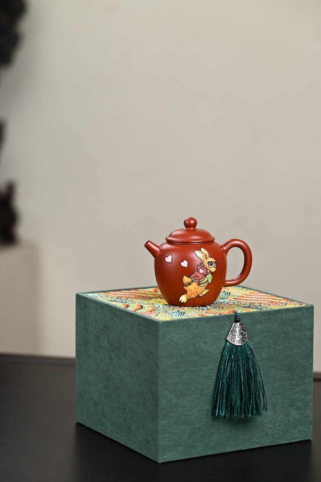 『巨轮』 极品皱皮朱泥·容量120cc·7孔出水·王老师（国家级工艺美术师）