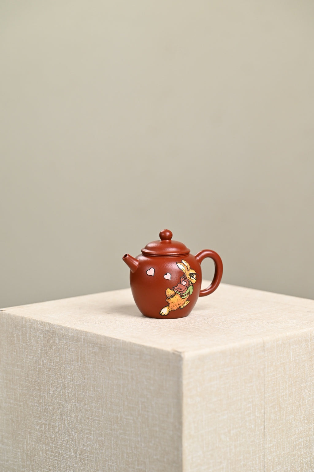 『巨轮』 极品皱皮朱泥·容量120cc·7孔出水·王老师（国家级工艺美术师）