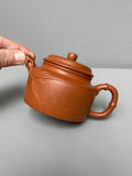 范泽锋大师高徒·省大师邱爽紫砂潜力重器【竹节德钟壶】原矿优质金降坡·230cc