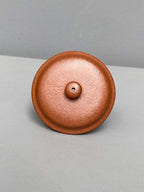 范泽锋大师高徒·省大师邱爽紫砂潜力重器【竹节德钟壶】原矿优质金降坡·230cc