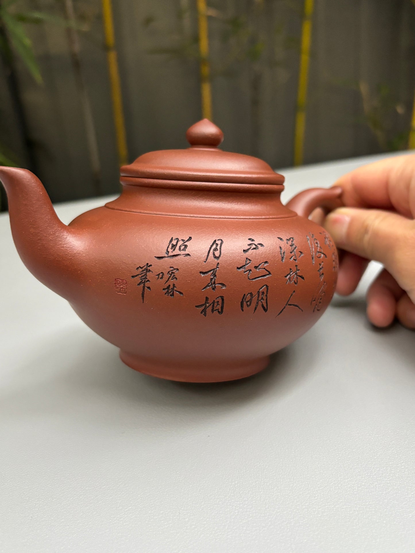 宏林山水·礼藏天下｜陈宏林大师传世巅峰臻品【笑樱壶】原矿极品底槽清·420cc