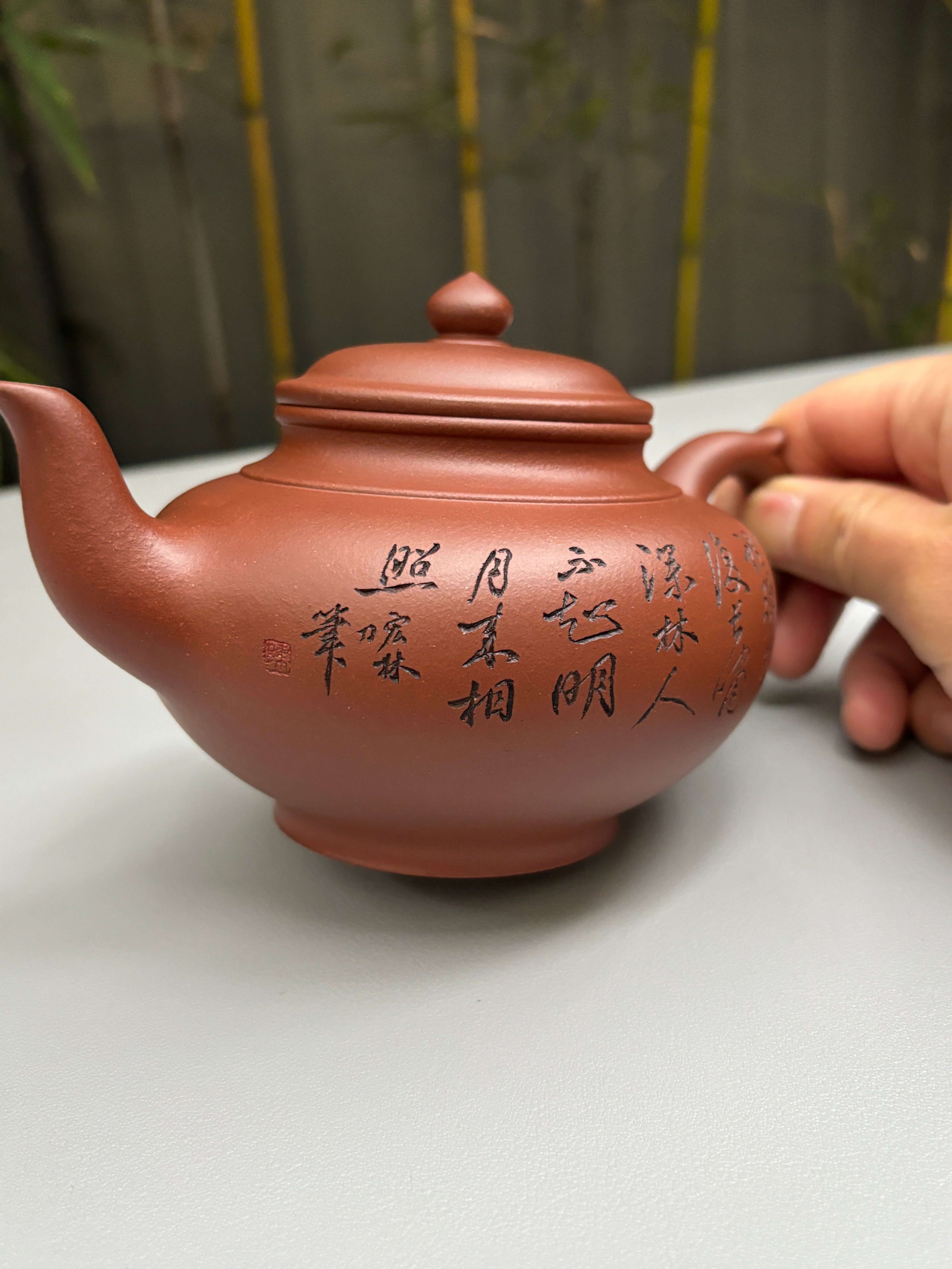 宏林山水·礼藏天下｜陈宏林大师传世巅峰臻品【笑樱壶】原矿极品底槽清·420cc