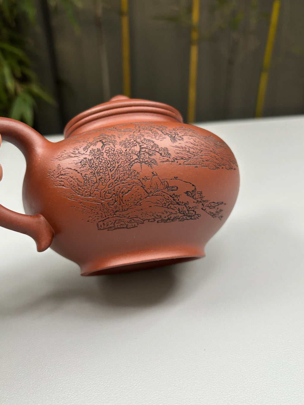 宏林山水·礼藏天下｜陈宏林大师传世巅峰臻品【笑樱壶】原矿极品底槽清·420cc