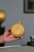 【小南瓜】 制壶：李卢春（国家级工艺美术师） 泥料：原矿段泥 容量：200cc