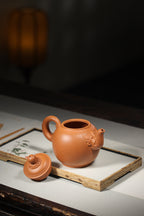 【龙行天下】 制壶：蔡一强（国家级工艺美术师） 泥料：原矿降坡泥 容量：425cc