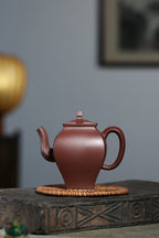 【玉婷套组】 制壶：范林强（国家级助理工艺美术师） 泥料：原矿紫泥 容量：250cc