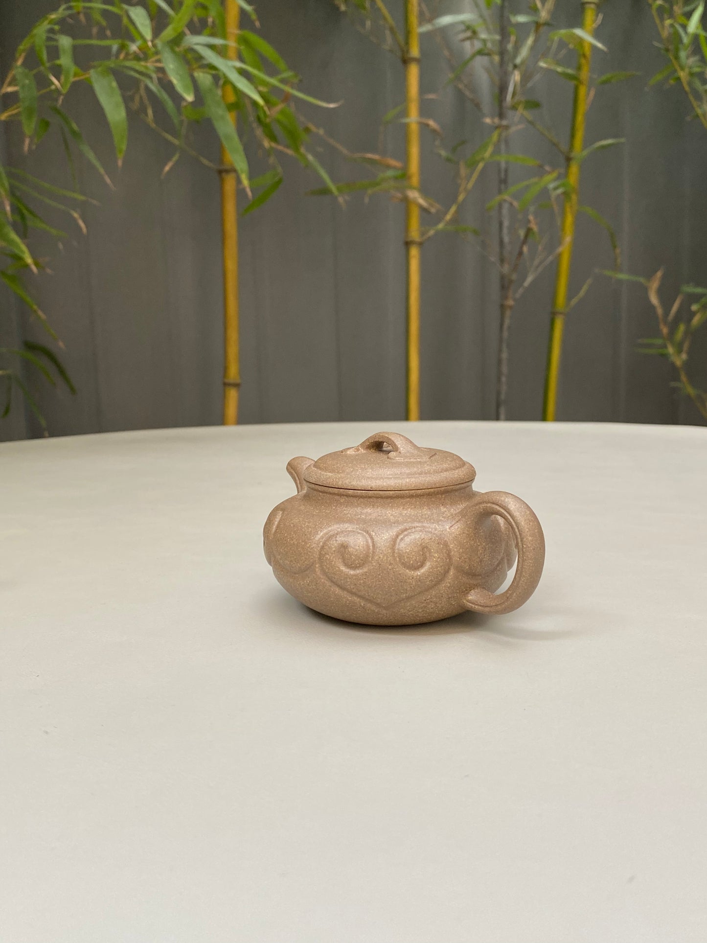 新品 仿古如意壶｜实用小品茶器原矿极品青段泥·120cc 著名紫砂艺人 路遥 精制