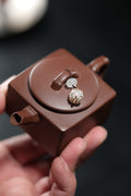 方隅壶 | 【传统手制 小方器 优质紫泥 容量 90cc 民间实力派作品 】