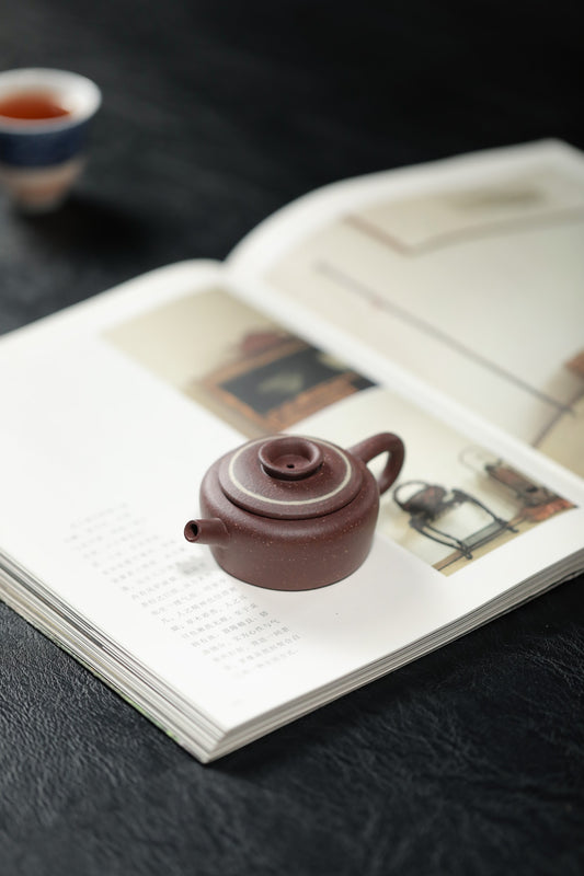 慕古小巨轮 | 【设计款 半手工·传统手制·优质紫泥·50cc 民间实力派作品】