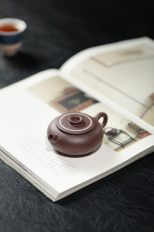 慕古憨巨轮 | 【设计款 半手工·传统手制·优质紫泥·100cc 民间实力派作品】