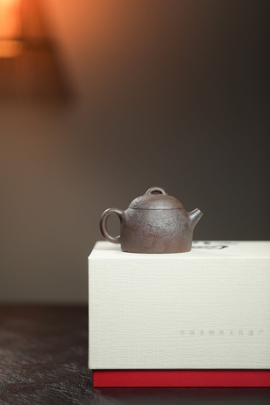 冬心权 | 【青铜系列 半手工·手制·优质紫泥高温柴烧·容量100cc 立体堆绘 】
