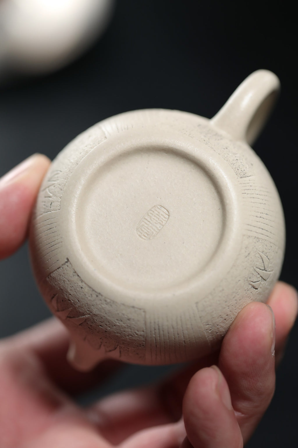 西施壶 | 【优质白玉段 110cc 手制 民间实力派作品 设计款 全手工陶刻】原创设计款