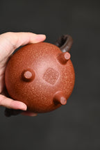 双研高 『牵手壶』 一厂老降坡·容量300cc·9孔出水·王岳龄·国家级正高级工艺美术师