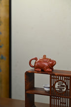双研高 『招财进宝』 底槽清·容量200cc·独孔出水·王岳龄·国家级正高级工艺美术师