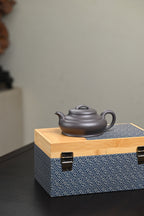 雙研高 『礎瓢』 一廠黑料·容量280cc·7孔出水·王岳齡·國家級正高級工藝美術師 - ZishaTeapotChina