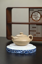 双研高 『牛气冲天』 白玉段·容量280cc·9孔出水·王岳龄·国家级正高级工艺美术师