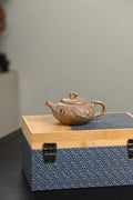 双研高 『隐龙·供春』 芝麻段·柴烧·容量200cc·9孔出水·内推·王岳龄·国家级正高级工艺美术师