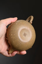 双研高 『隐龙·供春』 芝麻段·柴烧·容量200cc·9孔出水·内推·王岳龄·国家级正高级工艺美术师