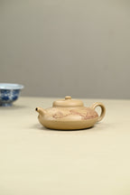 Shuangyan Gao "Hehuan" Sesame Segment · Capacity 300cc · 9-Hole Water Outlet · Internal Push · Wang Yueling · National Level Senior Arts and Crafts Master - ZishaTeapotChina