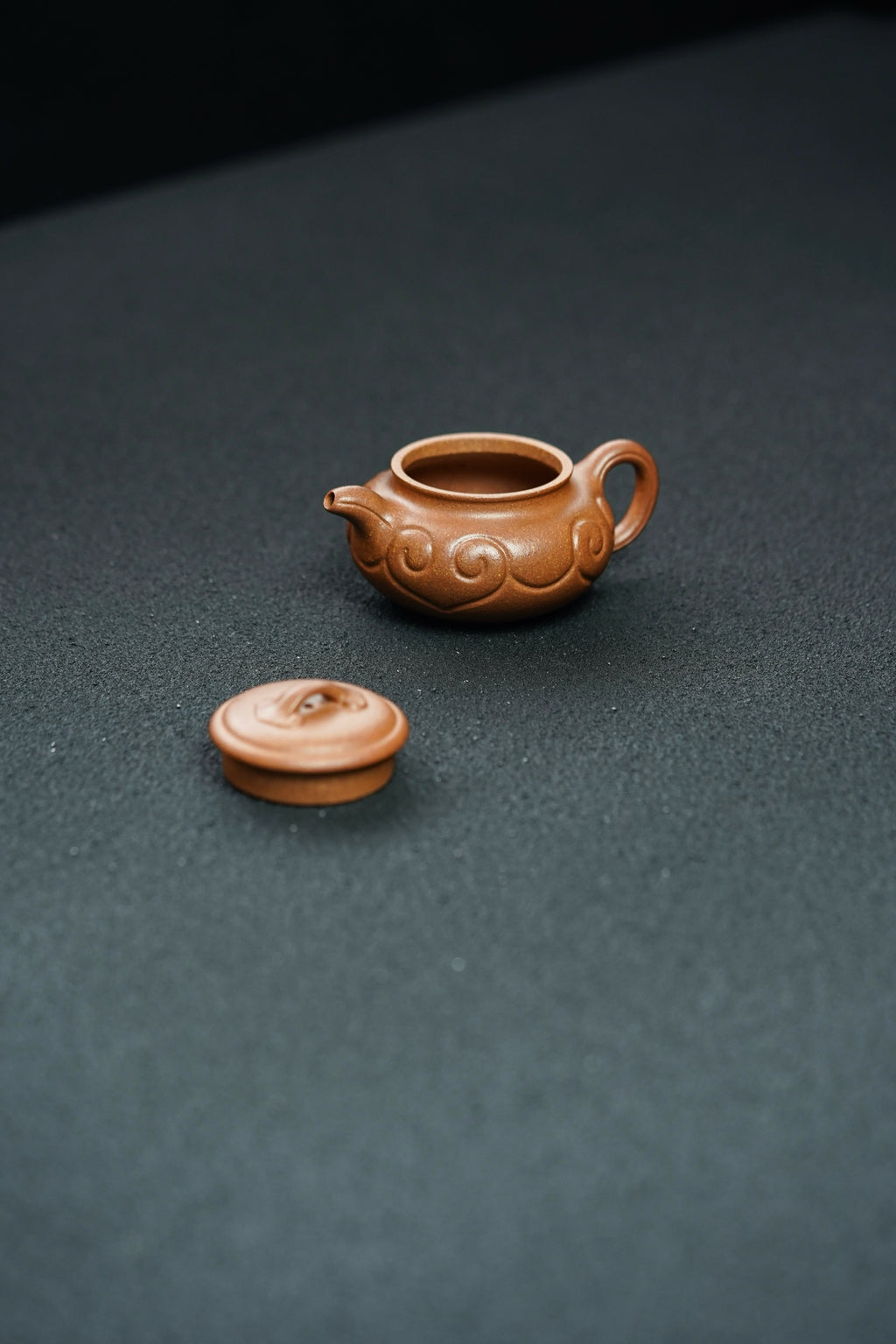 小仿古如意·慕古把玩·100cc 原矿顶级金降坡料 慕古润泽
