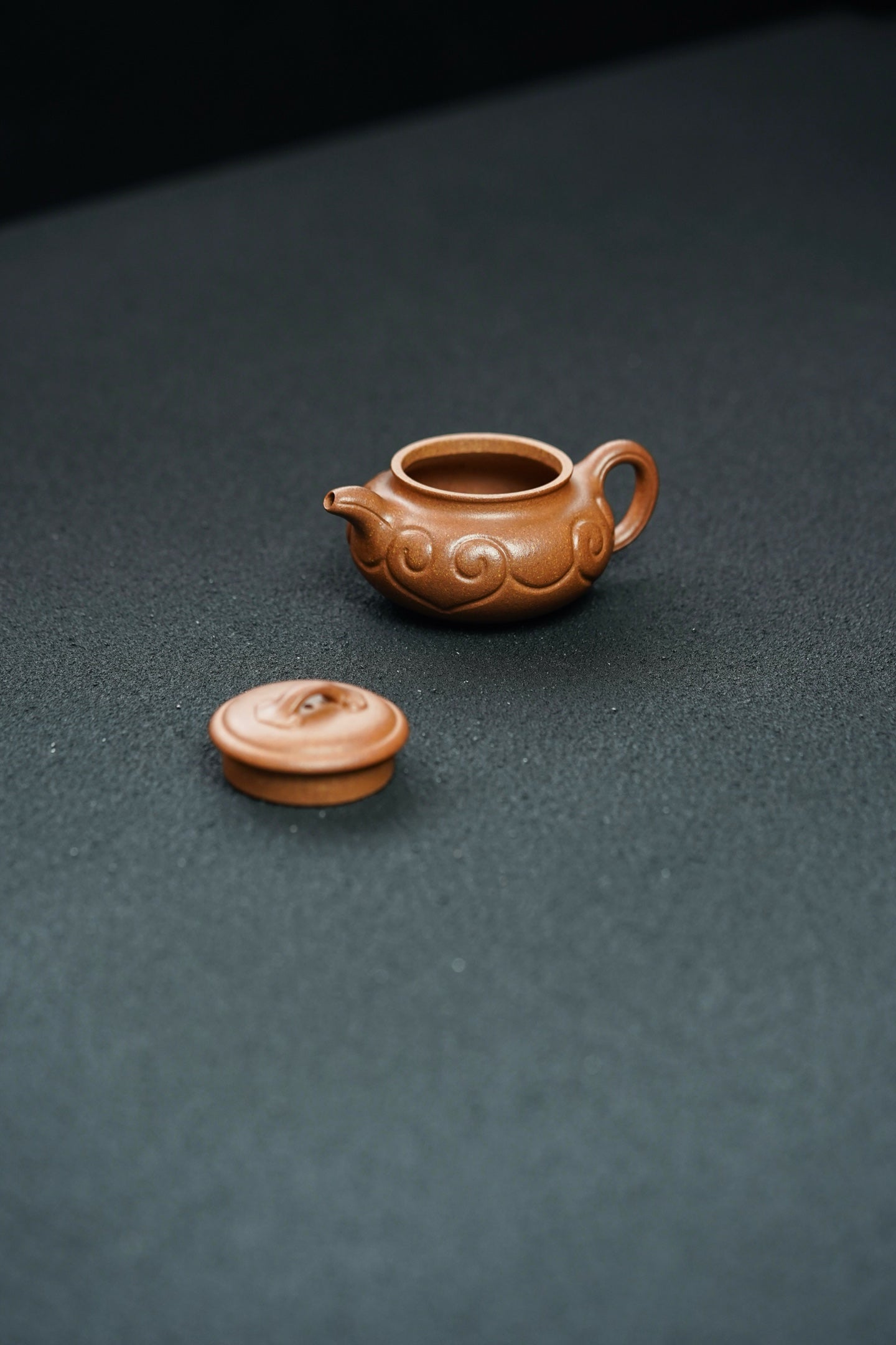 小仿古如意·慕古把玩·100cc 原矿顶级金降坡料 慕古润泽