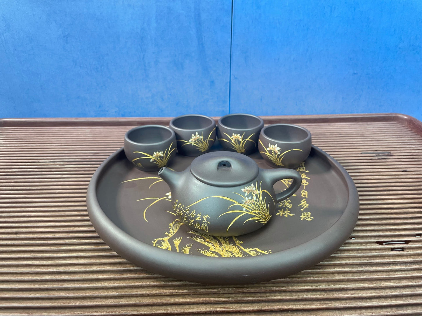 《景舟石瓢套壶：品质之选 限时特惠》全手工泥绘，匠心凝聚，艺术传承