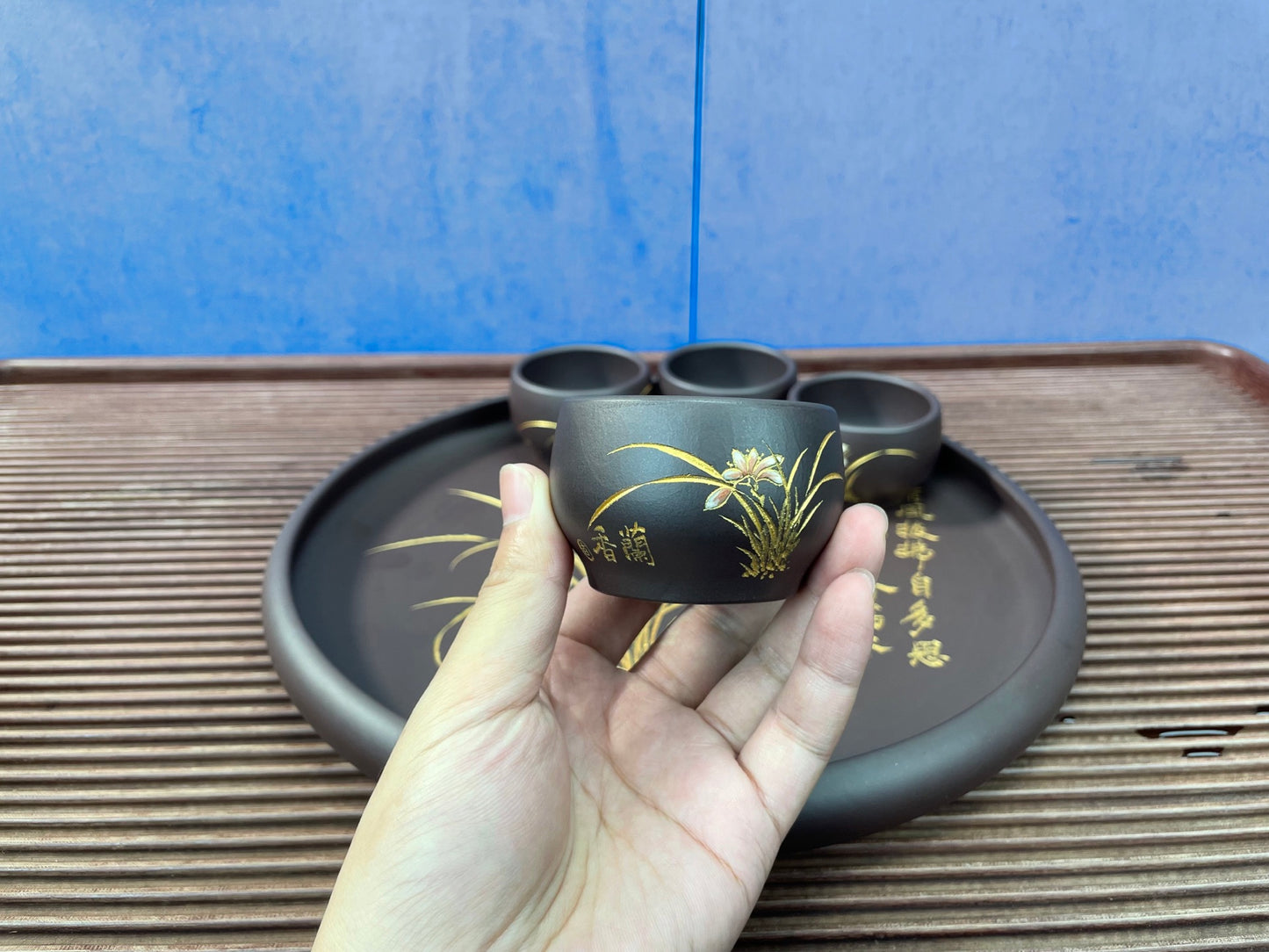 《景舟石瓢套壶：品质之选 限时特惠》全手工泥绘，匠心凝聚，艺术传承