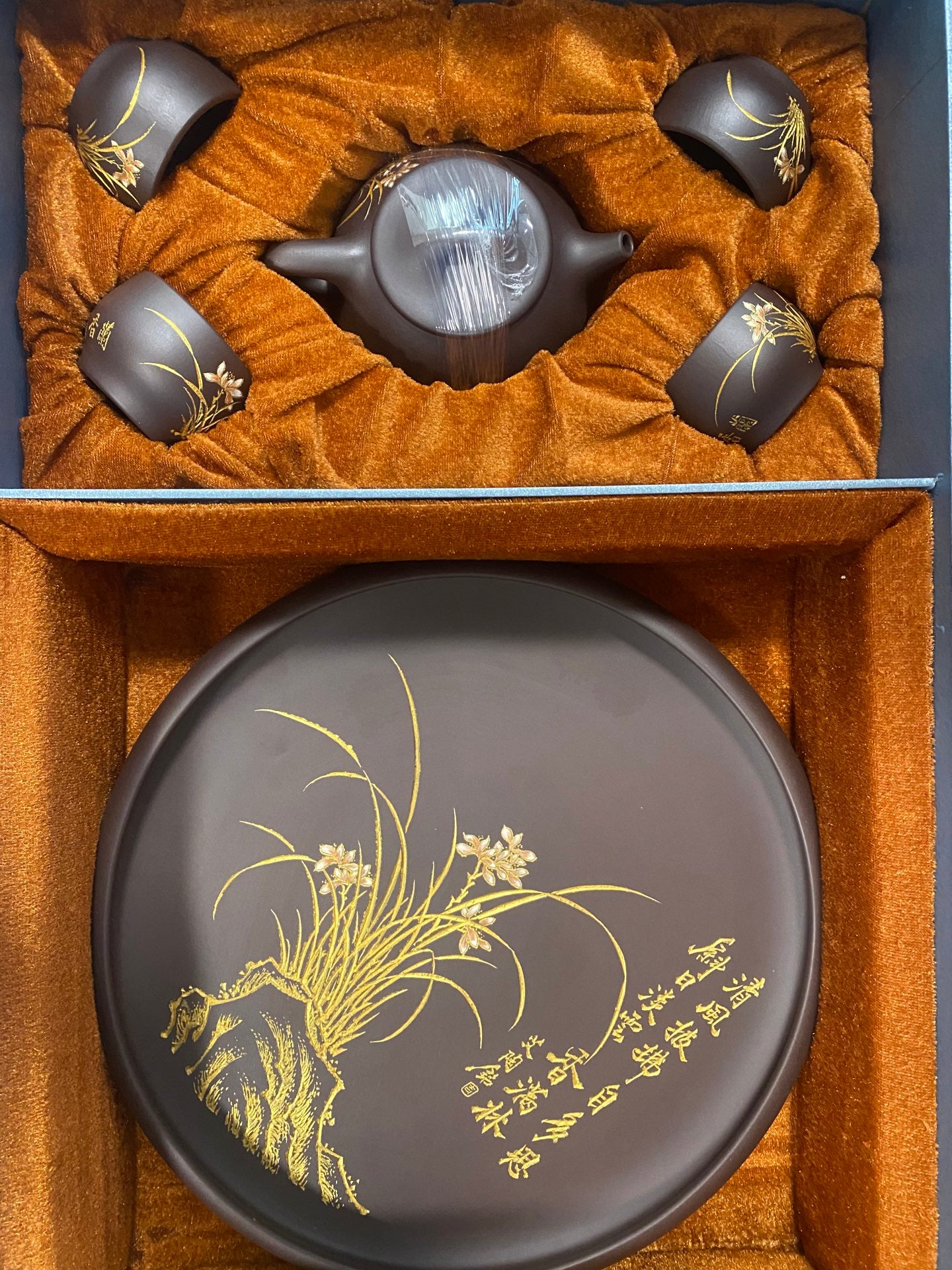 《景舟石瓢套壶：品质之选 限时特惠》全手工泥绘，匠心凝聚，艺术传承