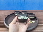 【石瓢六件套（泥绘：龙腾四海）】全手工泥绘，匠心凝聚，艺术传承