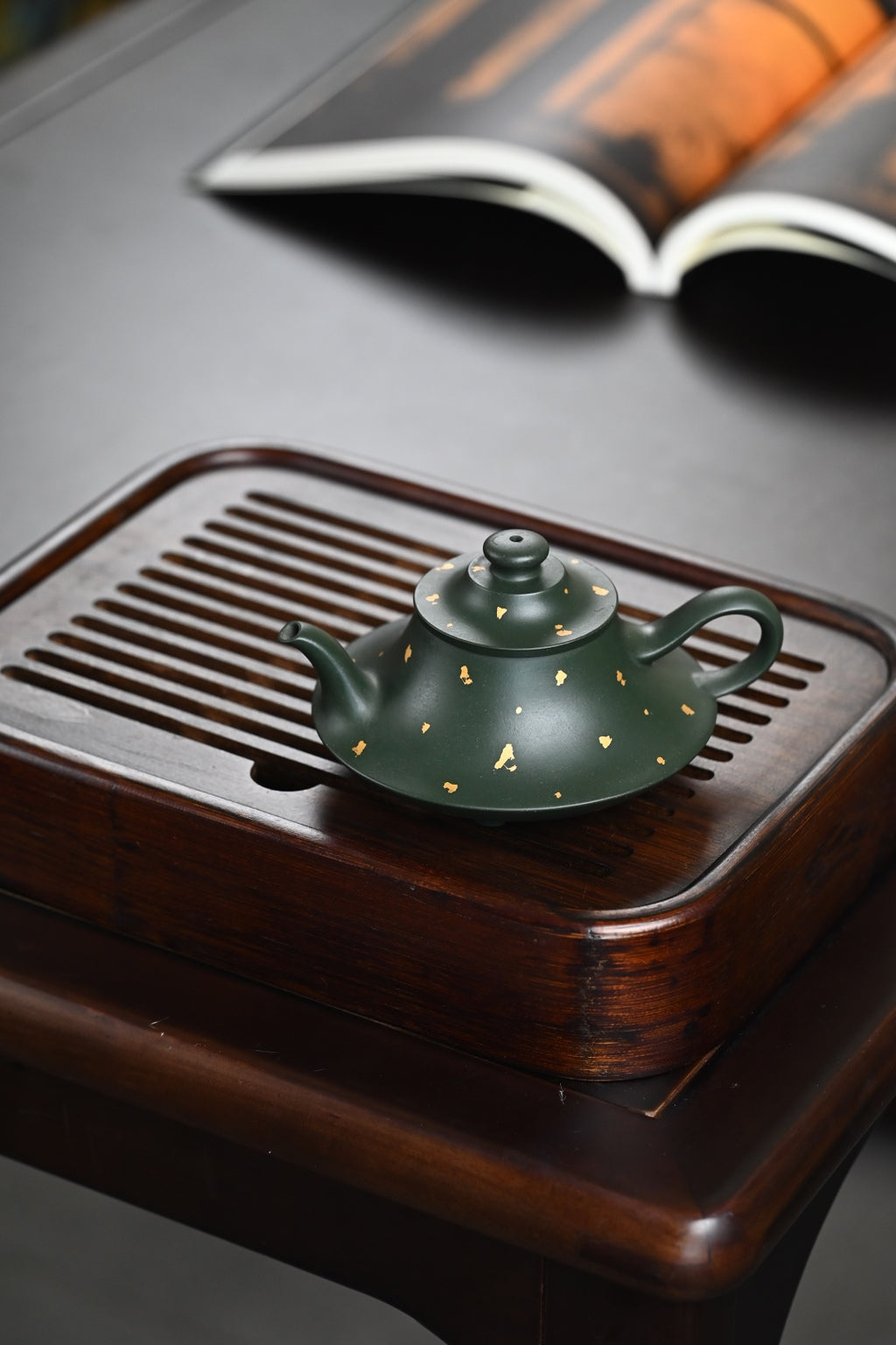 『云炉』 苏门答腊青·洒金·容量200cc·9孔出水·王老师（国家级工艺美术师）