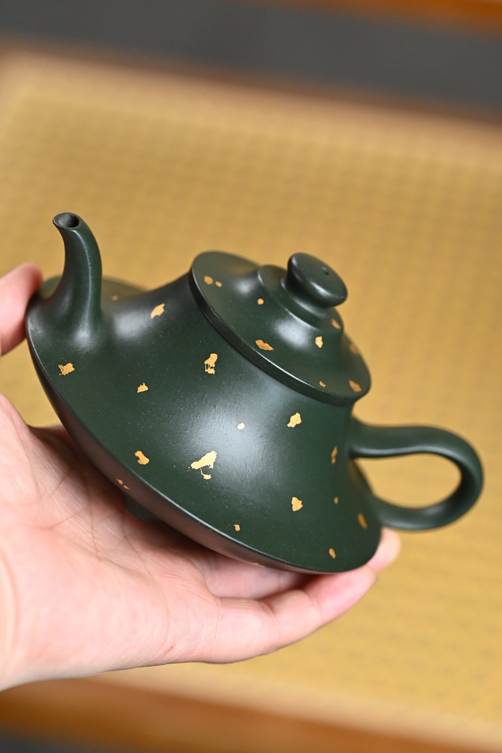 『云炉』 苏门答腊青·洒金·容量200cc·9孔出水·王老师（国家级工艺美术师）