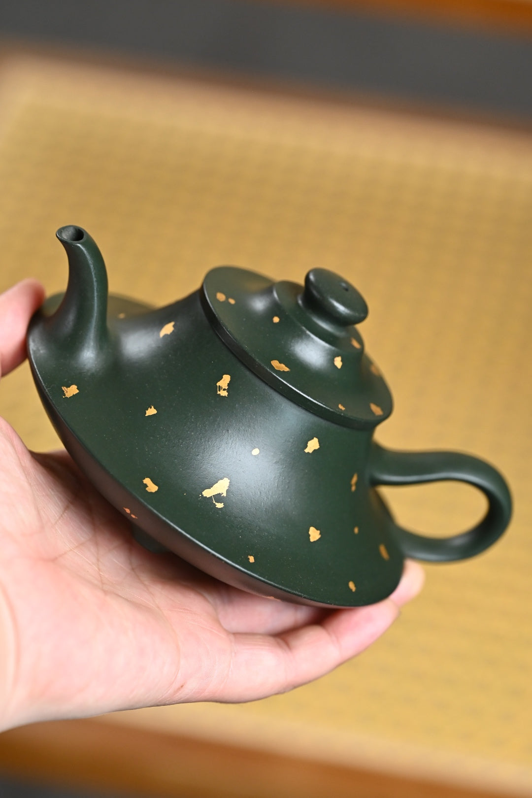 『云炉』 苏门答腊青·洒金·容量200cc·9孔出水·王老师（国家级工艺美术师）