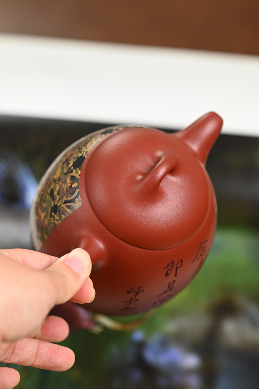 『秦权』 底槽清·容量470cc·19孔出水·史志洪 国家级高级工艺美术师