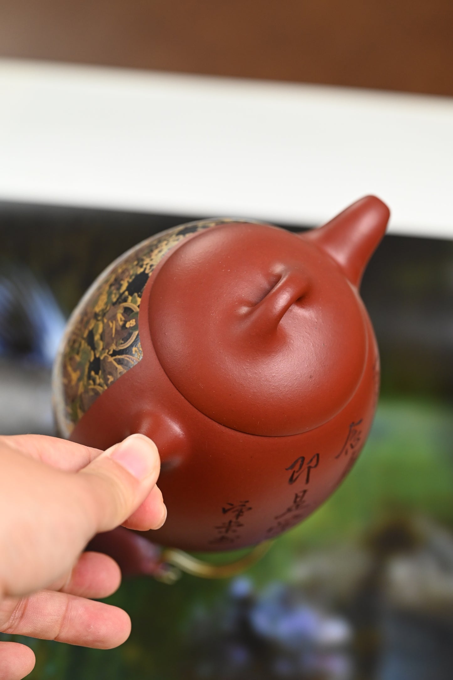 『秦权』 底槽清·容量470cc·19孔出水·史志洪 国家级高级工艺美术师