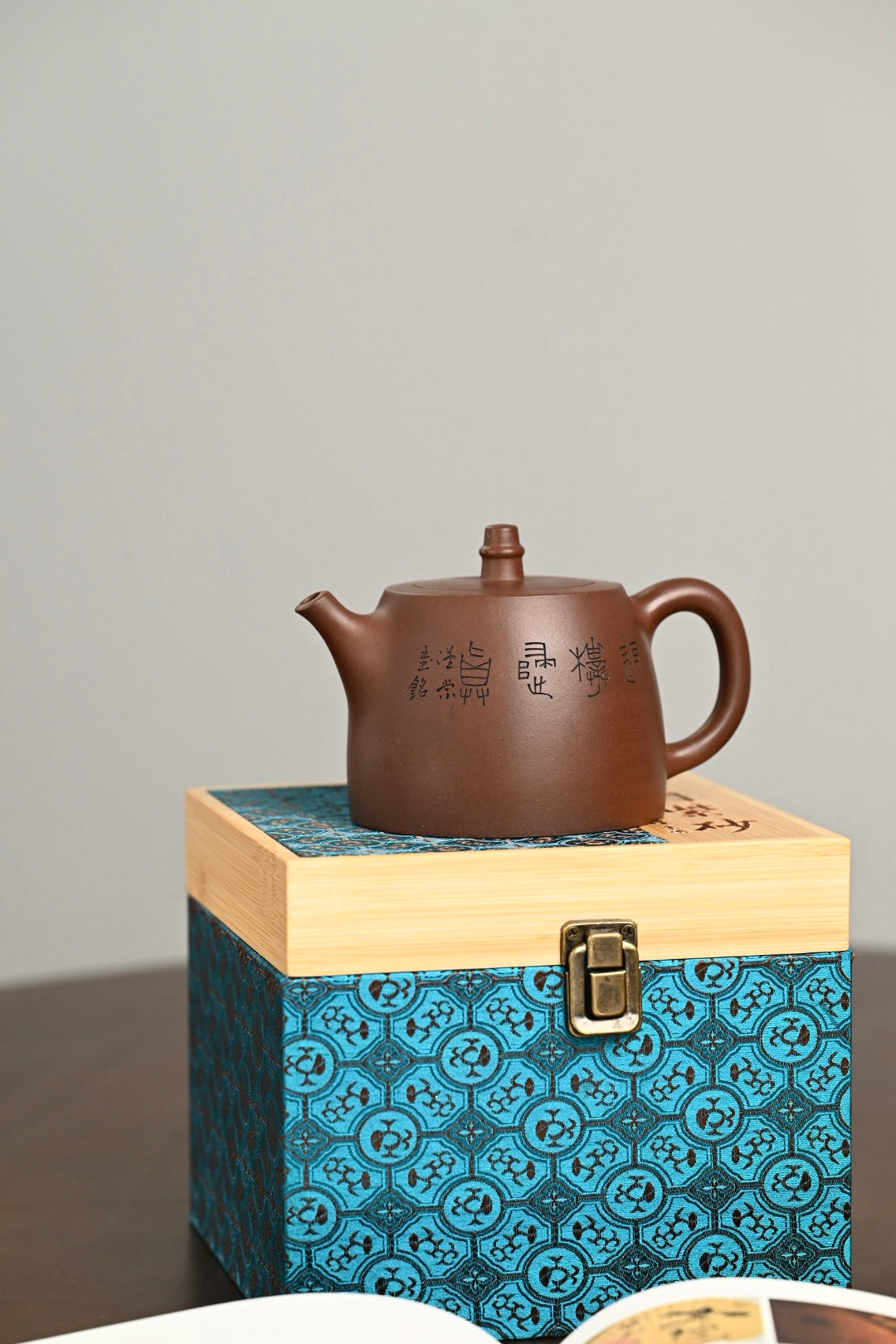 『汉铎』 一厂老紫泥·容量450cc·10孔出水·史志洪 国家级高级工艺美术师