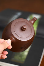 『汉铎』 一厂老紫泥·容量450cc·10孔出水·史志洪 国家级高级工艺美术师
