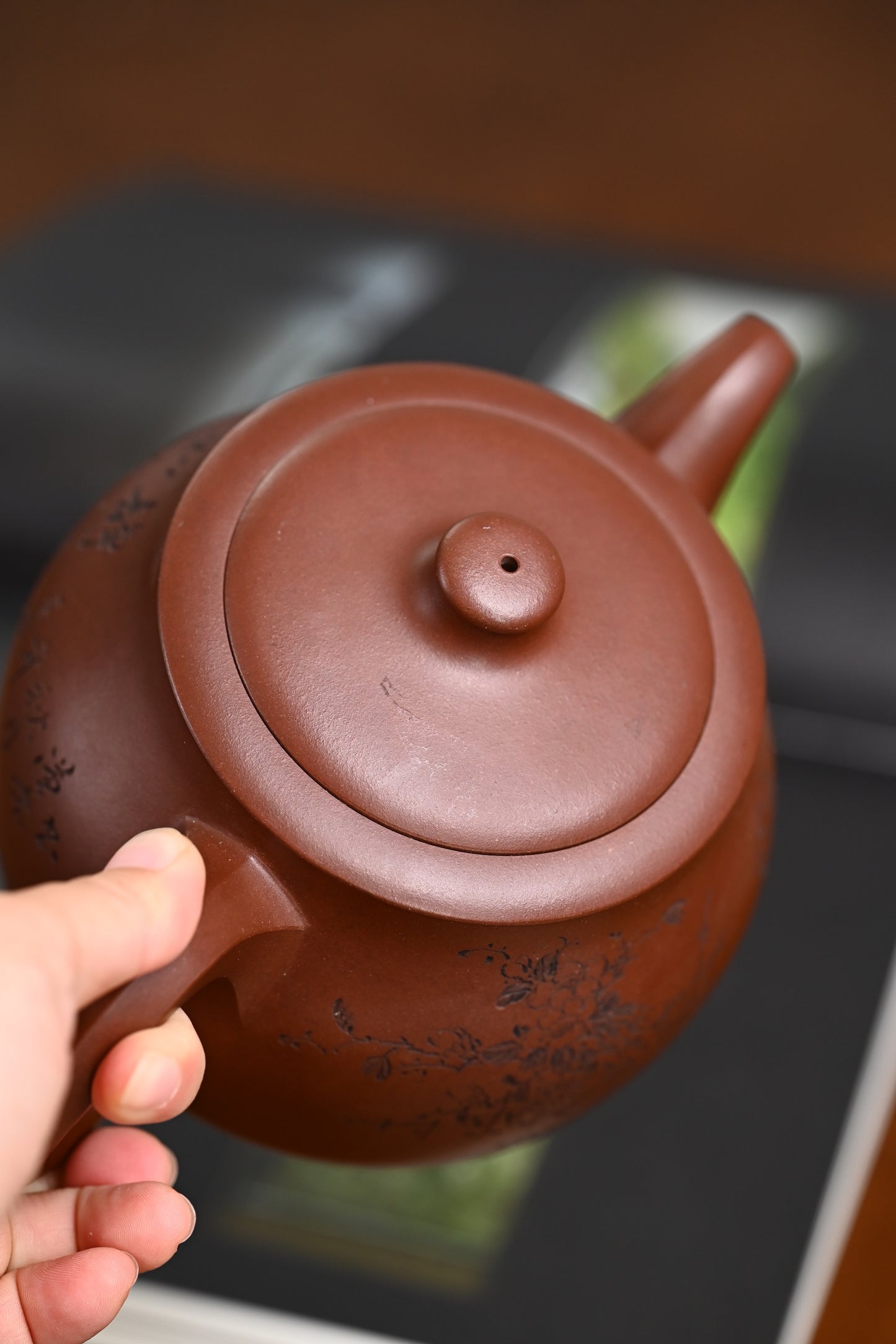 『井栏』 一厂老紫泥·容量640cc·26孔出水·史志洪 国家级高级工艺美术师