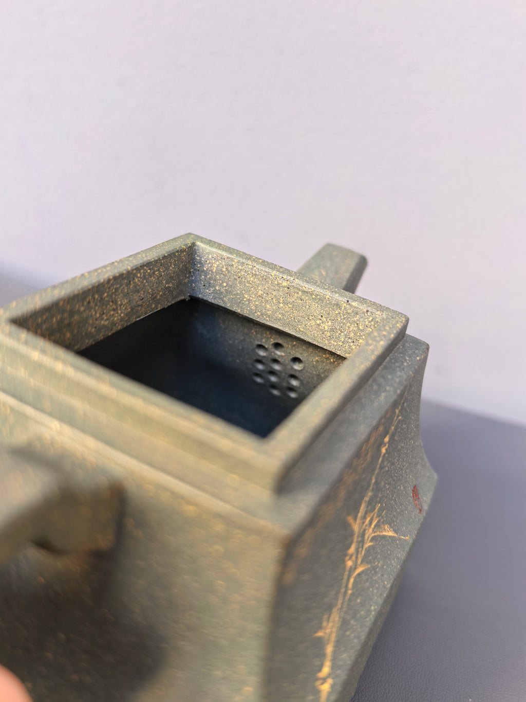 储立之大师｜中国陶瓷艺术终身成就奖获得者｜典藏重器【同尘壶】原矿优质桂花金砂·210cc