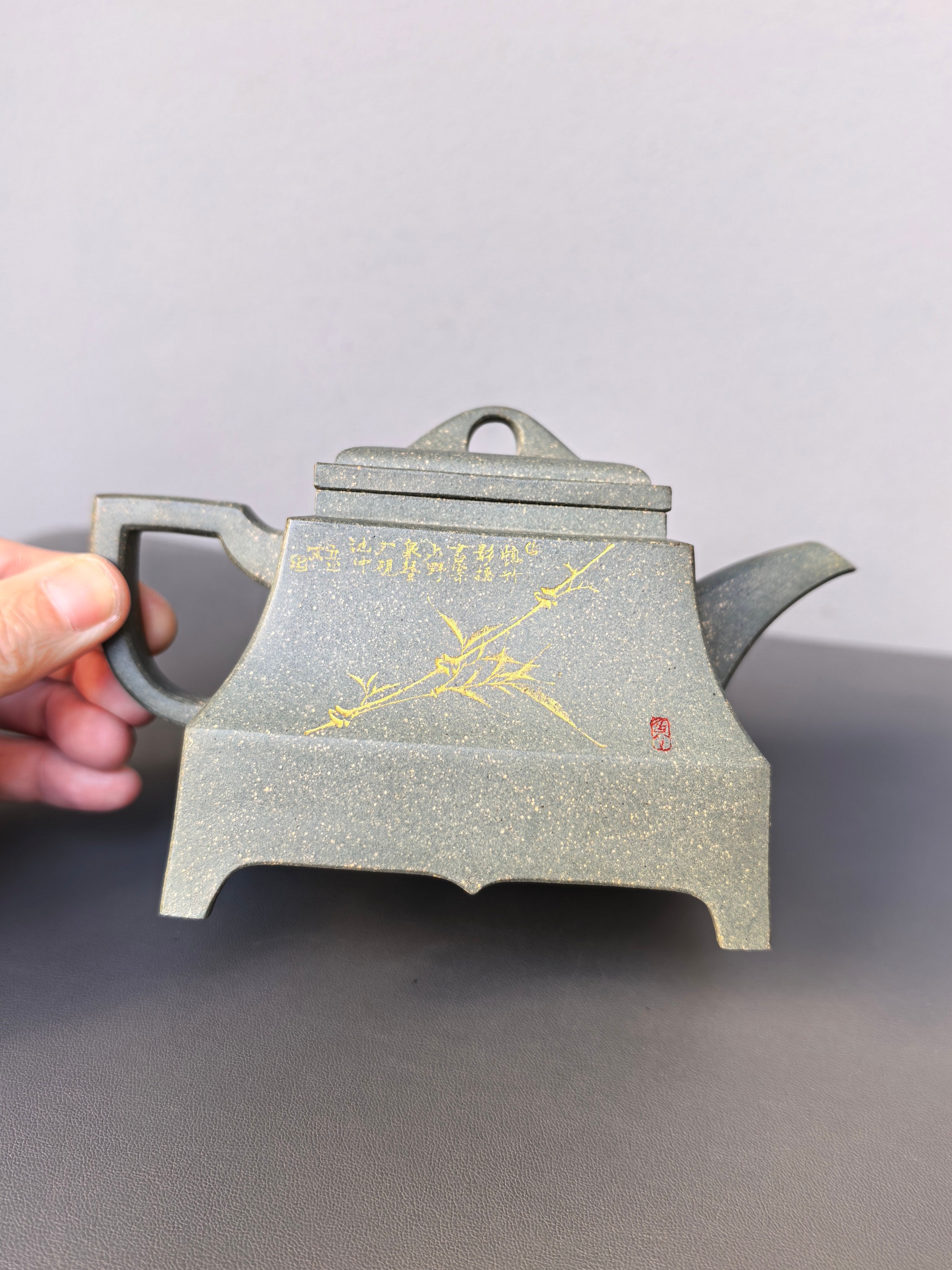 储立之大师｜中国陶瓷艺术终身成就奖获得者｜典藏重器【同尘壶】原矿优质桂花金砂·210cc