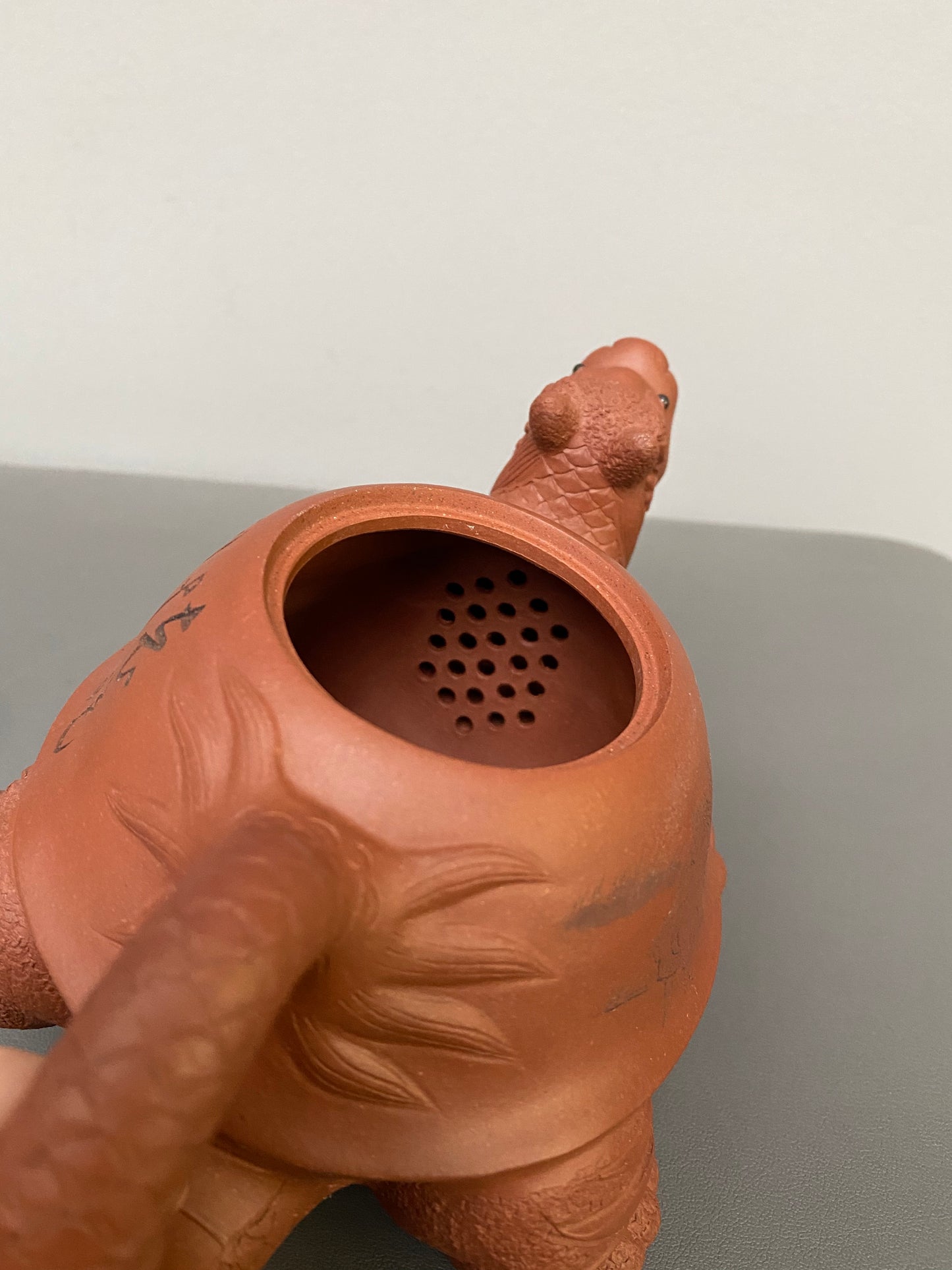 储立之大师｜中国陶瓷艺术终身成就奖获得者｜典藏重器【龙龟壶】原矿优质特级紫泥·450cc