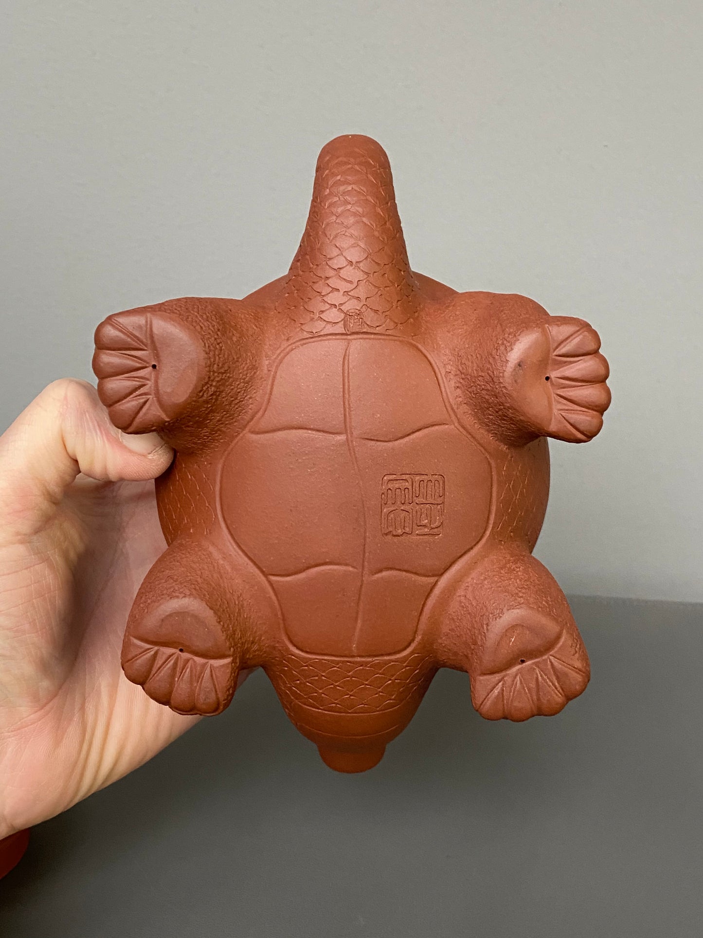 储立之大师｜中国陶瓷艺术终身成就奖获得者｜典藏重器【龙龟壶】原矿优质特级紫泥·450cc