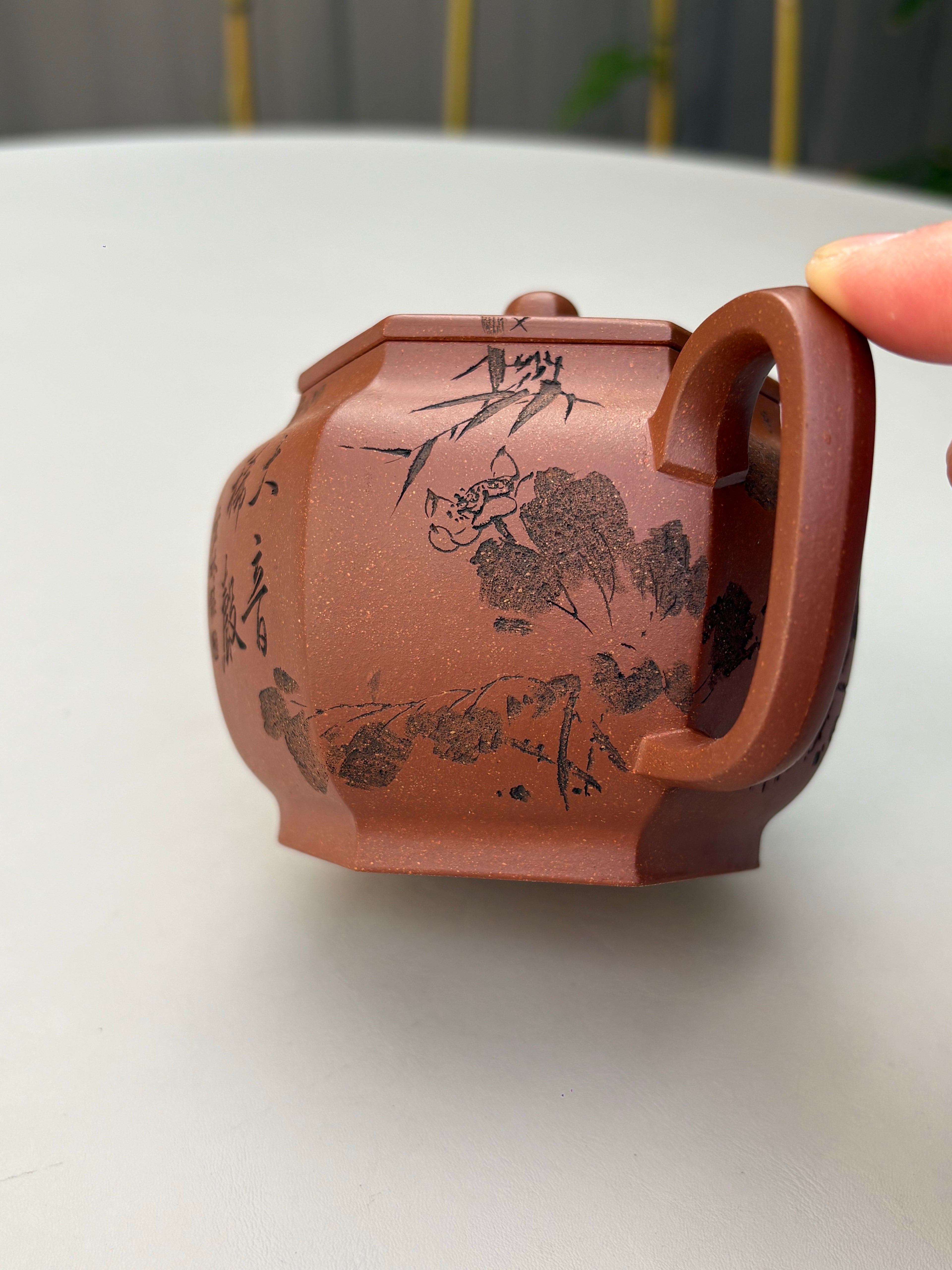 宏林山水·礼藏天下｜陈宏林大师传世巅峰臻品【六方荷韵壶】原矿极品老段泥·280cc