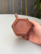 宏林山水·礼藏天下｜陈宏林大师传世巅峰臻品【六方荷韵壶】原矿极品老段泥·280cc