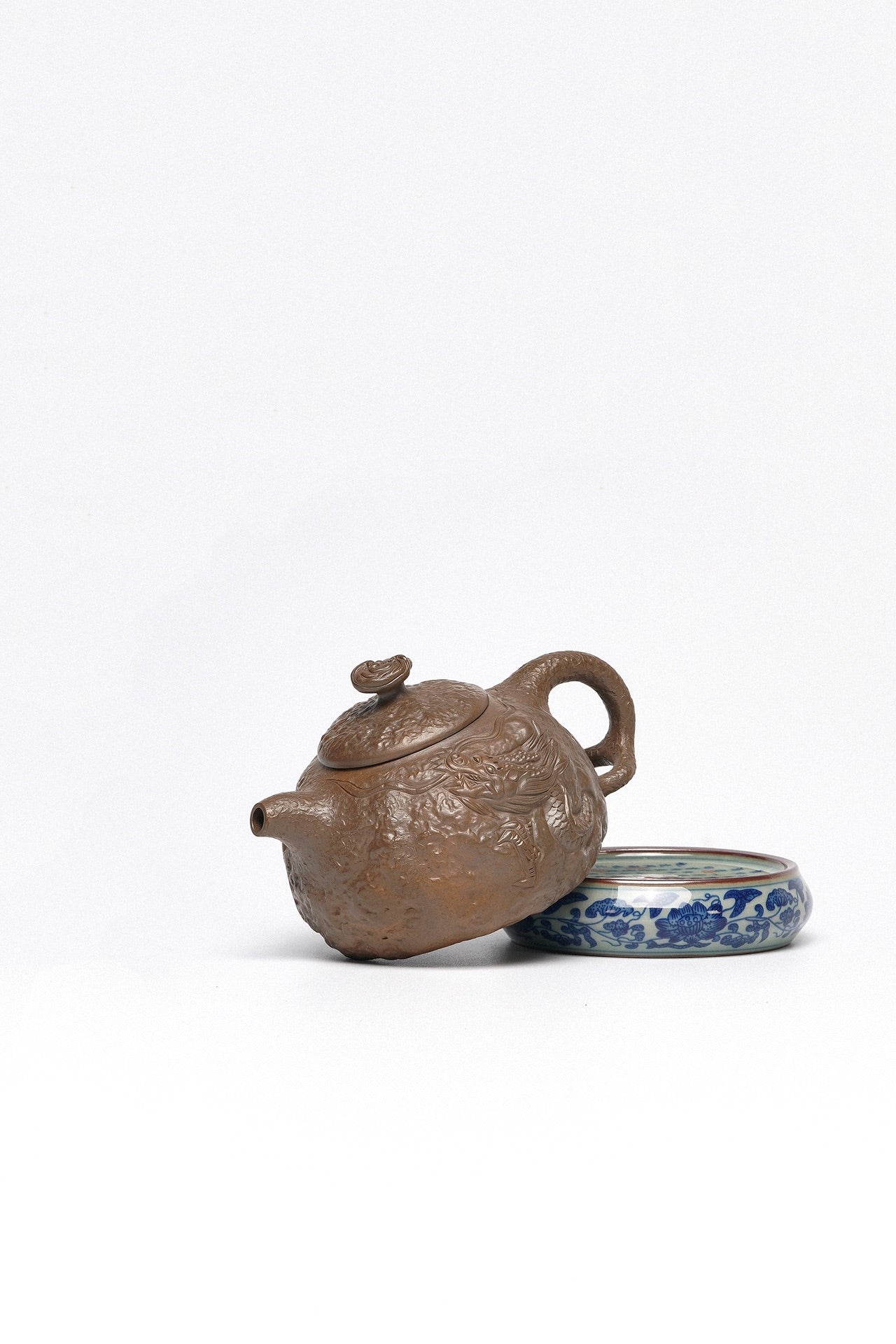 周建春大师扛鼎之作《龙供春壶》原矿优质金龙血砂·230cc 正高级工艺美术师·周建春·制