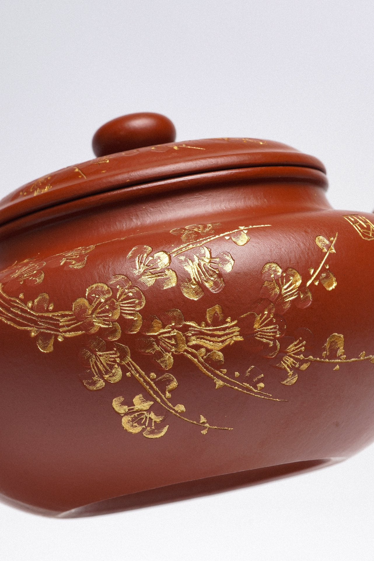 周建春大师扛鼎之作《仿古壶》原矿优质朱泥·300cc 正高级工艺美术师·周建春·制