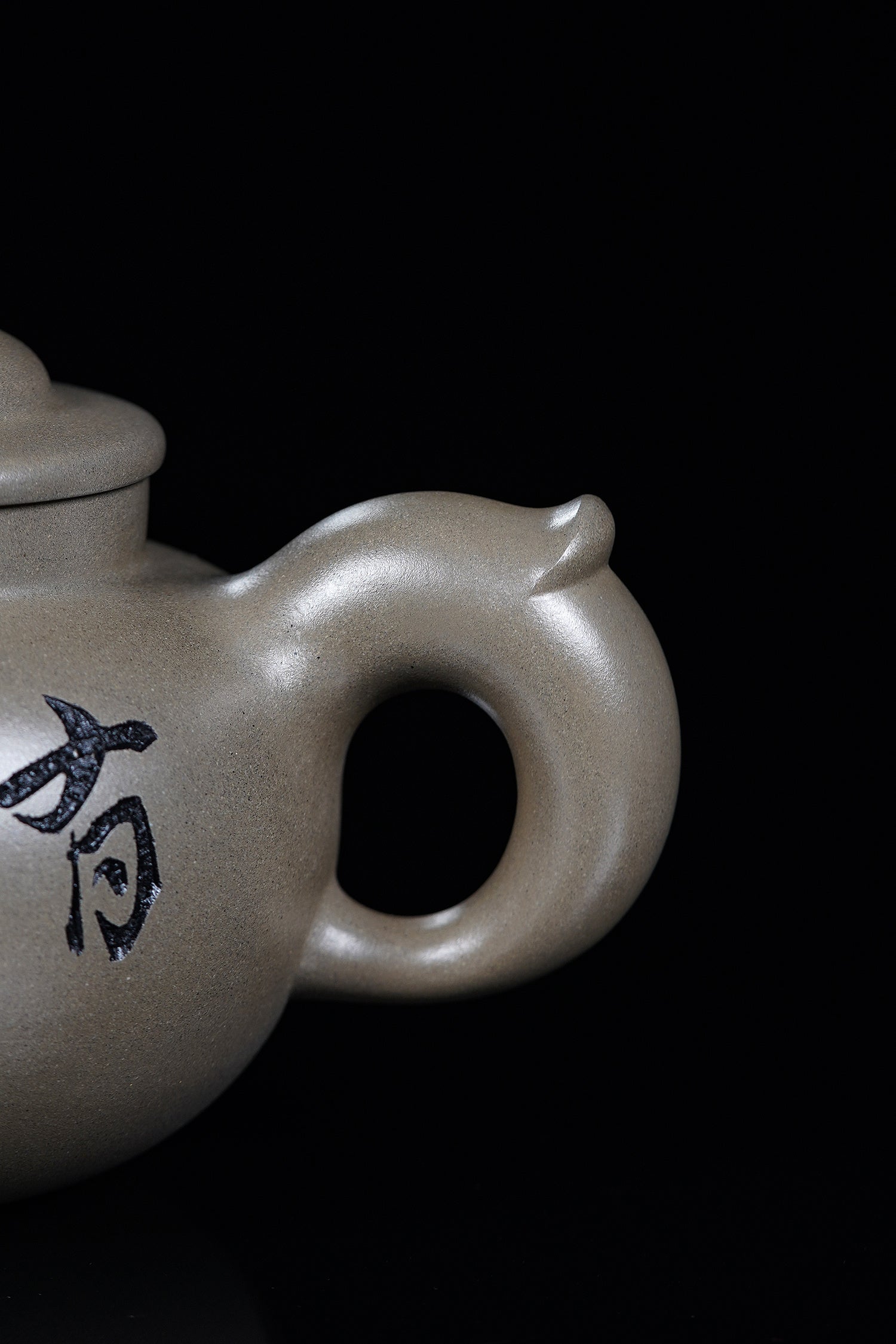 储立之大师｜中国陶瓷艺术终身成就奖获得者｜典藏重器【砥砺壶】原矿优质青段泥·400cc